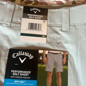Calloway performance golf shorts size 40